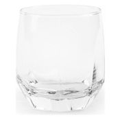 Excelsa Avana set 6 bicchieri quadrati trasparenti in vetro - 62228