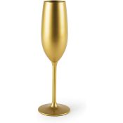 Excelsa bicchiere Flute Gold vetro cl 21 oro 63481
