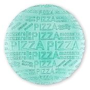 Excelsa piatto pizza Color Passion 33cm vetro azzurro - 64191
