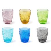 Excelsa Bicchiere acqua vetro chachemire set 6 pezzi - 648866/2018