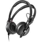 Sennheiser HD25 cuffia professionale di colore nero on-ear per DJ flessibili