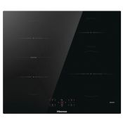 Hisense Piano cottura nero da incasso a induzione 4 fornelli 59.5 cm - HI6421BSC