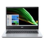 Acer Aspire 1 A114-33-C4FF N4500 Computer portatile 35,6 cm (14") Full HD Intel® Celeron® N 4 GB DDR4-SDRAM 128 GB Flash Wi-Fi 5 (802.11ac) Windows 11 Home in S mode Argento