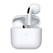 Akai Ultra Slim Auricolare Wireless In-ear Musica e Chiamate Bluetooth Bianco