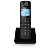 Alcatel S250 Telefono DECT Identificatore di chiamata Nero