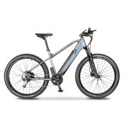 Argento e-Mobility AB-PM-B20 bicicletta elettrica Blu, Grigio, Argento Alluminio 69,8 cm (27.5") 24 kg