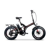 Argento e-Mobility Bi Max Nero, Rosso Alluminio 50,8 cm (20") 25 kg