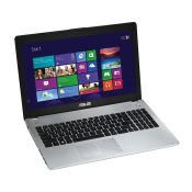 ASUS N56JN-CN151H laptop Computer portatile 39,6 cm (15.6") Intel® Core™ i7 i7-4710HQ 16 GB DDR3-SDRAM 1 TB HDD NVIDIA® GeForce® GT 840M Windows 8.1 Nero, Stainless steel