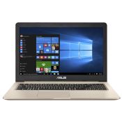 ASUS VivoBook Pro N580GD-E4085T Computer portatile 39,6 cm (15.6") Full HD Intel® Core™ i7 i7-8750H 16 GB DDR4-SDRAM 1,13 TB HDD+SSD NVIDIA® GeForce® GTX 1050 Wi-Fi 5 (802.11ac) Windows 10 Oro
