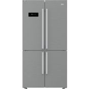 Beko GN1416231ZXN frigorifero side-by-side Libera installazione 541 L Acciaio inossidabile