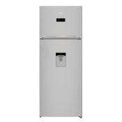 Beko RDNE455E20DS frigorifero con congelatore Libera installazione 389 L Argento