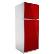 Bompani BOK460R/E frigorifero con congelatore Libera installazione 423 L Rosso, Stainless steel