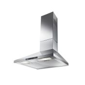 Bosch Serie 2 DWW06W450 cappa aspirante Cappa aspirante a parete Stainless steel 390 m³/h D