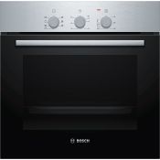 Bosch Serie 2 HBF031BR0 forno 66 L 3300 W A Nero, Stainless steel