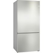 Bosch Serie 4 KGN86VIEA frigorifero con congelatore Libera installazione 631 L E Acciaio inossidabile