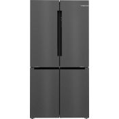 Bosch Serie 6 KFN96AXEA frigorifero side-by-side Libera installazione 605 L E Nero