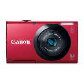 Canon PowerShot A3400 IS 1/2.3" Fotocamera compatta 16 MP CCD 4608 x 3456 Pixel Rosso