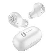 Cellularline Blink Auricolari Bluetooth® in-ear con carica batteria portatile con play-time totale fino a 14 ore Bianco