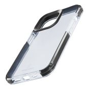 Cellularline Tetra Force Strong Guard - iPhone 14 Custodia flessibile ultra-protettiva, anti-shock con tecnologia antibatterica Microban® integrata Nero