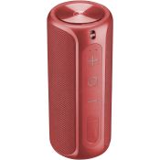 Cellularline Thunder - Universale Speaker Portatile resistente all'acqua Dual Driver Rosso
