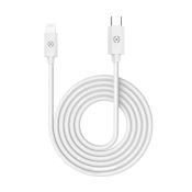 Celly USBLIGHTTYPECWH cavo per cellulare Bianco 1 m USB C Lightning