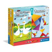 Clementoni Goose Game + Tangram Goose Game, Tangram Gioco da tavolo Tradizionale