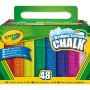 Crayola 51-2048 gessetto da marciapiede 48 pz