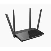 D-Link AC1200 Dual Band router wireless Gigabit Ethernet Dual-band (2.4 GHz/5 GHz) 4G Nero