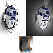 Db-Line Lampada Da Muro 3d R2-d2 Star Wars