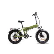 EMG Fat Bike Bomber 250W con telaio 17" foldable, ruota 20", Freni a disco a/p, Cambio Shimano e batteria 10Ah