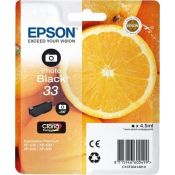 Epson Oranges 33 PHBK cartuccia d'inchiostro 1 pz Originale Resa standard Nero per foto