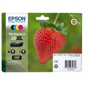 Epson Strawberry 29XL cartuccia d'inchiostro 1 pz Originale Resa elevata (XL) Nero, Ciano, Magenta, Giallo