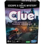 F5699 gioco da tavolo Clue Treachery at Tudor Mansion Detective