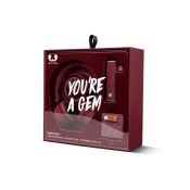Fresh 'n Rebel Gift Pack Ruby Auricolare Con cavo e senza cavo A Padiglione Musica e Chiamate Micro-USB Bluetooth Rosso