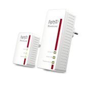 FRITZ!Powerline 540E WLAN Set International 500 Mbit/s Collegamento ethernet LAN Wi-Fi Bianco 2 pz