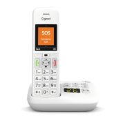 Gigaset E390A Telefono DECT Identificatore di chiamata Bianco