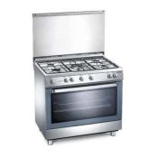Glem Gas A96TIF3 cucina Electric,Natural gas Stainless steel