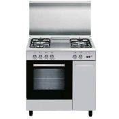 Glem Gas AS85AIF3 cucina Electric,Natural gas Stainless steel