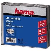 HAMA - Custodia CD slim - 5pz. 07451289 -