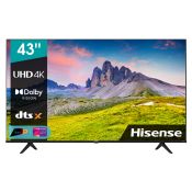 Hisense - Smart TV LED UHD 4K 43" 43A6HG - NERO
