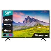 HISENSE - Smart TV LED UHD 4K 58" 58A6HG - Black