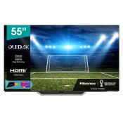 HISENSE - Smart TV OLED 4K Ultra HD 55" 55A85G - Black