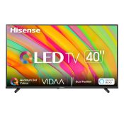 Hisense - Smart TV QLED FHD 40" 40A59KQ - NERO