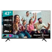 HISENSE - Smart Tv UHD 4K Dolby Vision 43" 43A6DG - Black