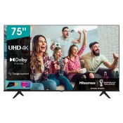 HISENSE - SMART TV LED UHD 4K 75" 75A6DG - BLACK