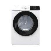 Hisense W80141GEVMJ/S lavatrice Caricamento frontale 8 kg 1400 Giri/min C Nero, Bianco