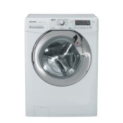 Hoover DYNS 6105 DZ lavatrice Caricamento frontale 6 kg 1000 Giri/min Cromo, Bianco