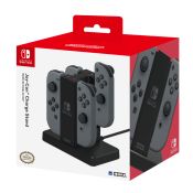 Hori Joy-Con Charge Stand, Nintendo Switch Nero Interno