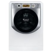 Hotpoint EU AQ49D410 N lavatrice Caricamento frontale 10 kg 1400 Giri/min B Argento, Bianco