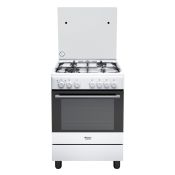 Hotpoint H6TMH2AF (W) IT Cucina Gas naturale Gas Bianco A